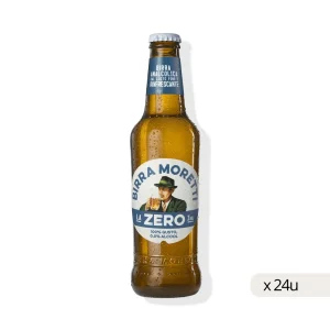 Cerveza SIN Alcohol Moretti 330ml