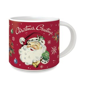 Caneca Cavallini 414ml Christmas Santa