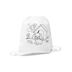 Saco tipo Mochila para Colorir Draws
