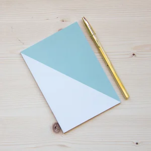 Caderno Agrafado A6 PAUTADO Green Cream