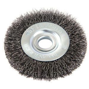 Escova de Aco Circular Furo D 3 x 1/2 A/C