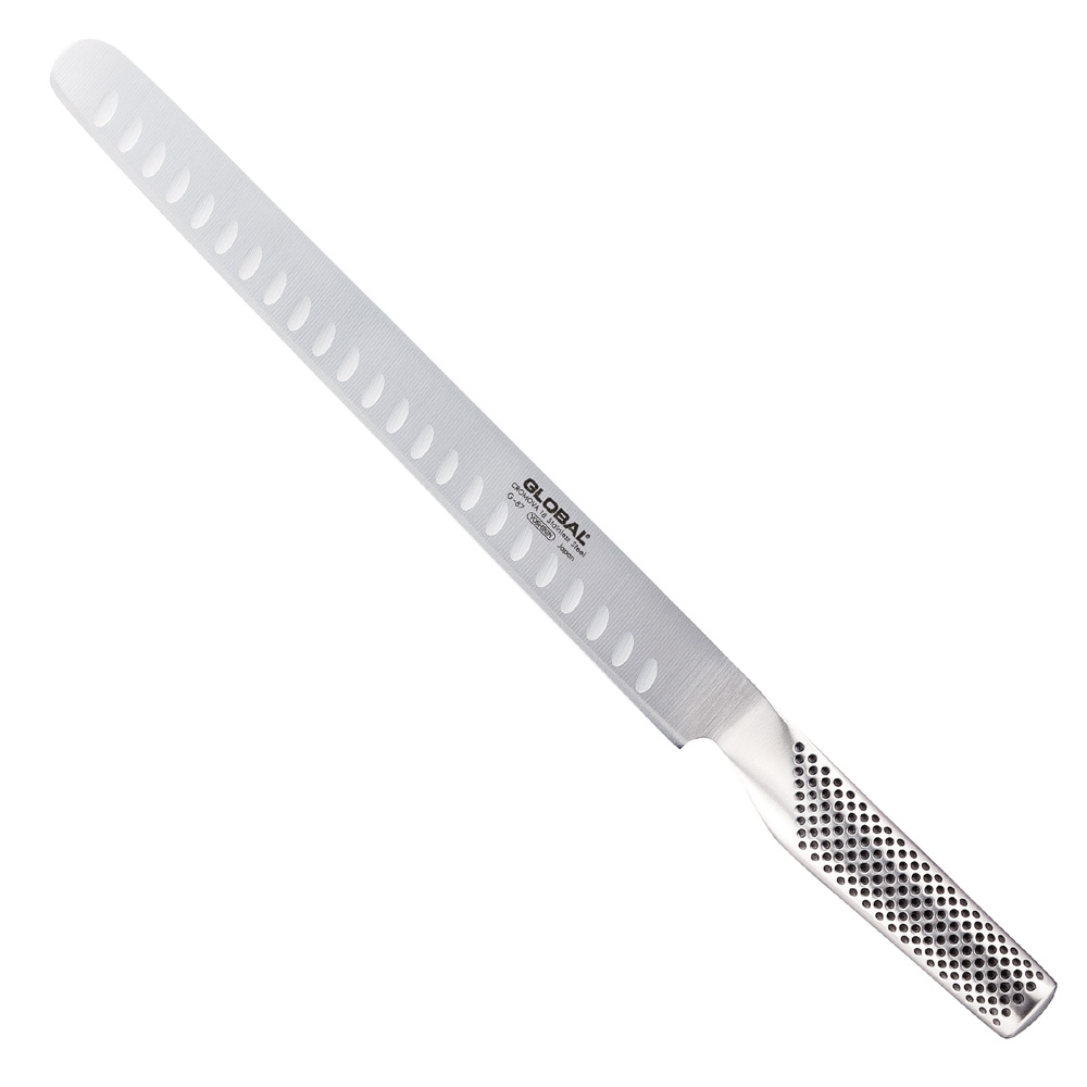 Faca Global G-87 – Suporte para fiambre/salmão, alveolado, 27 cm - Image 2