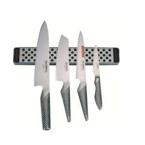 Facas Global G-251138/M30 – Conjunto de 4 facas (G-2, GS-5, GS-11 e GS-38) e 1 suporte magnético, G-42/31