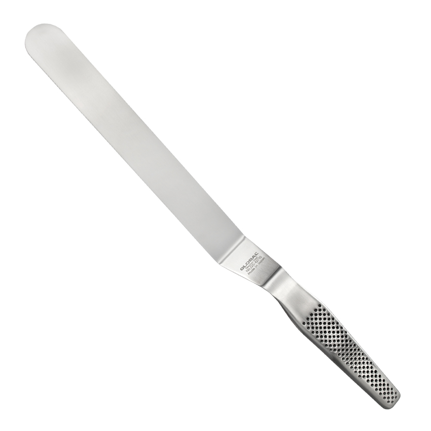 Faca Global GS-42/10 – Espátula curva, 25 cm