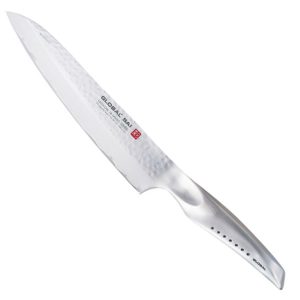 Faca Global SAI-02 – Faca de Trinchar (Carne), Acabamento Martelo, 21 cm