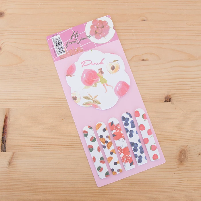 Sticky Notes Frutas Peach