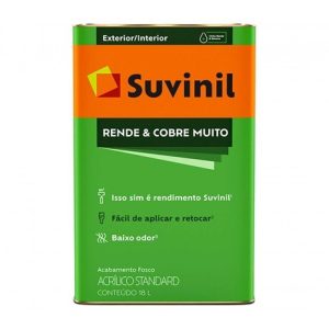 Tinta Suvinil Rende Cobre Muito Branco 18 Lt