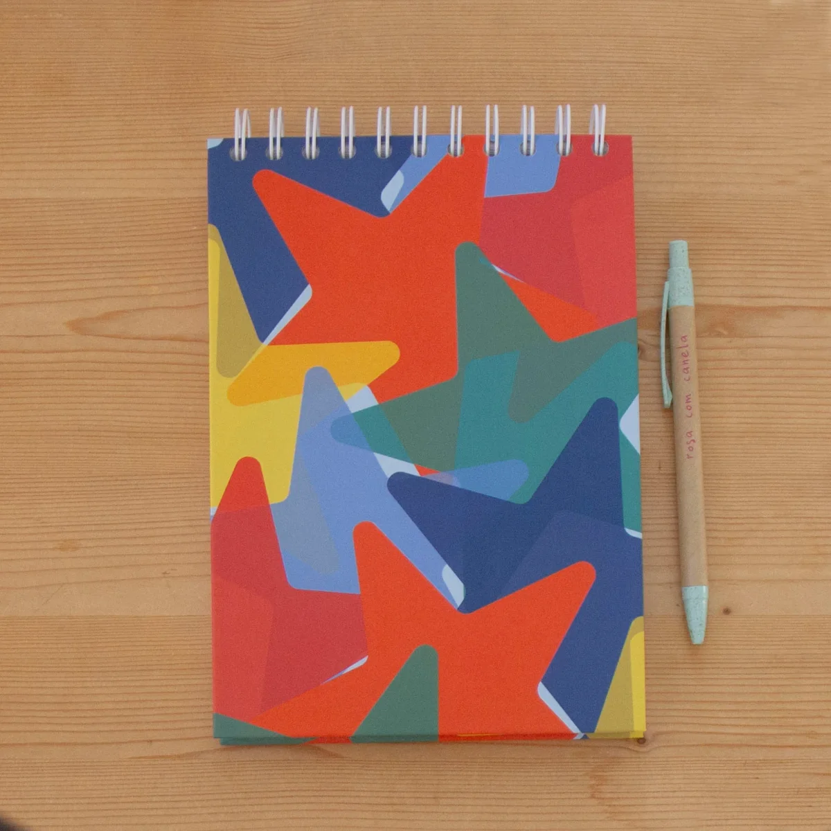 Caderno A5 Argolas Topo (LISO) BOY STARS - Image 2