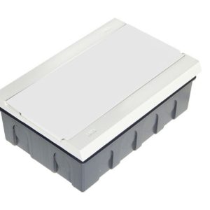 Centrinho 6 Disjuntores PVC Branco