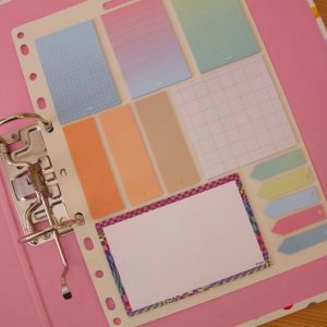 Kit 13x20 Sticky Notes (c/furação)