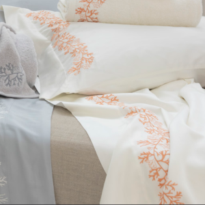 Set Cama RECIFE Bordado BEGE 240X290
