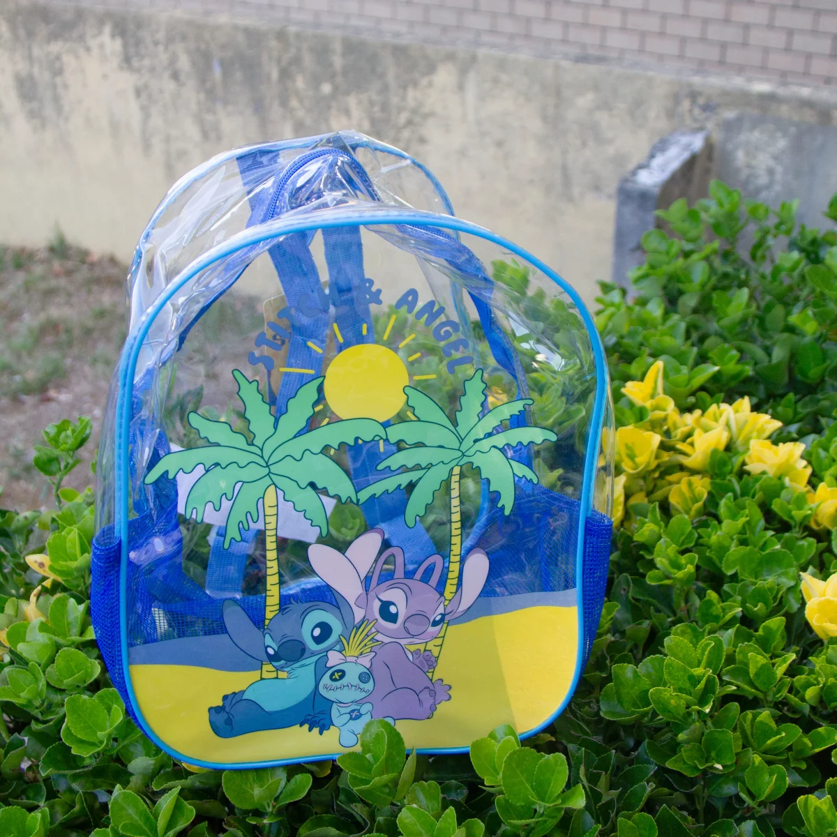 Mochila Transparente STITCH Azul - Image 3
