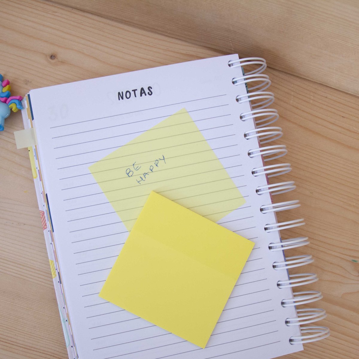 Kit 3 Sticky Notes (76x76 mm) Transparentes Pastel - Image 6